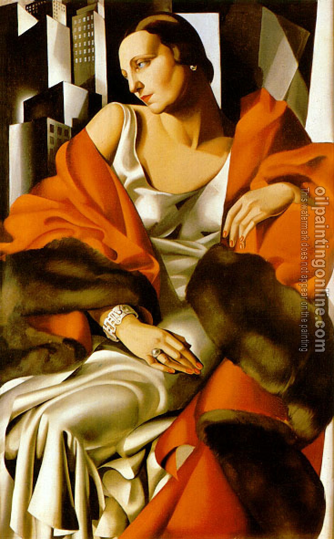 Lempicka, Tamara de - Abstract Oil Painting